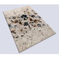 Microfiber-Teppich mit Wash-Drawing-Design